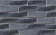 Кирпич клинкерный Чёрно-серебристый Берген гладкий 250х85х65 М-300 – 2
