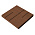 Тротуарная плитка Besser Квадрат 300x300х30 8 кирпичей коричневая – 1