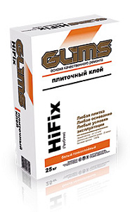 Клей плиточный водостойкий GLIMS HiFix 25 кг – 1