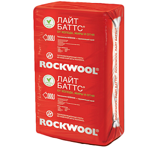 Минераловатная плтита Rockwool Лайт Баттс 37 кг/м3 1000х600х100 мм – 1