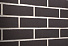 Плитка фасадная клинкерная Feldhaus Klinker R700NF9 Аnthracit liso  гладкая, 240x71x9  – 2