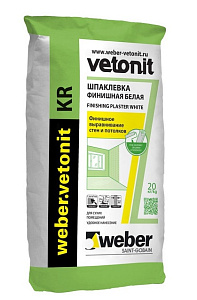 Шпатлёвка полимерная Weber Vetonit КR 20 кг – 1