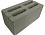 Блок керамзитобетонный стеновой серый Д 1150 4-х пустотные СКЦ-4Р 390x188x190  – 1