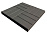 Тротуарная плитка12 кирпичей 500х500х50 чёрный – 1