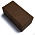 Тротуарная плитка Besser Голландский кирпич 200x100х40 гладкая коричневая – 1