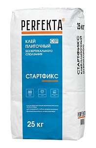 Клей для керамической плитки и укладки керамогранита на пол СТАРТфикс Perfekta 25 кг  – 1