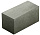 Блок пескобетонный стеновой полнотелый серый 390x190x188/2000/В15/М200  – 1