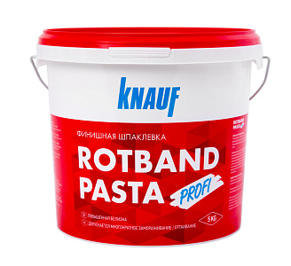 Шпаклевка готовая финишная  Кнауф Ротбанд Паста Профи 5 кг – 1