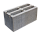 Блок пескобетонный стеновой серый Д 1450 4-х пустотный СКЦ-4Л 390x188x190  – 1