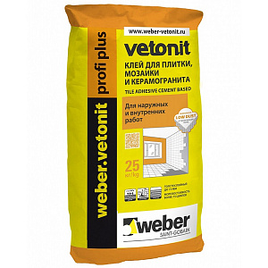 Плиточный клей Weber Vetonit Profi Plus 25 кг – 1