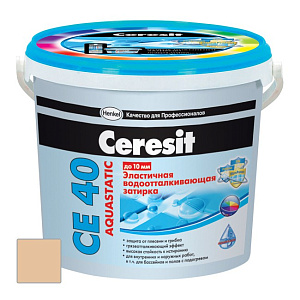 Затирка эластичная Ceresit CE А 40 карамель 2 кг – 1
