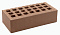 Кирпич облицовочный шоколад одинарный гладкий М-150 Саранск – 1