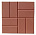 Тротуарная плитка 8 кирпичей 400х400х50 красный – 1
