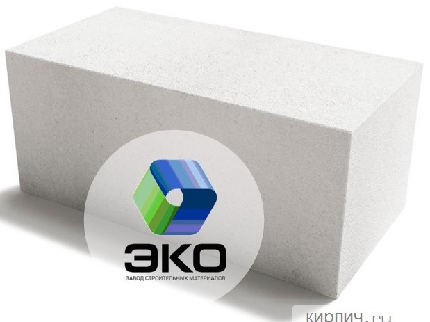 Изображение блок газобетонный д500 600х250х350 эко (ярославль)