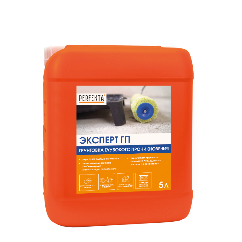 Грунтовка Perfekta глубокого проникновения ЭКСПЕРТ 5 л  – 1
