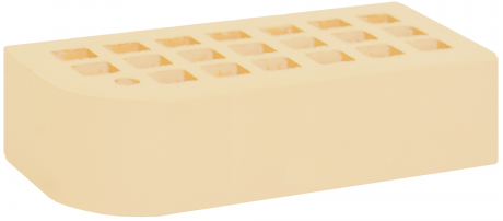 Кирпич облицовочный солома одинарный КФ-2 гладкий ЖКЗ – 1