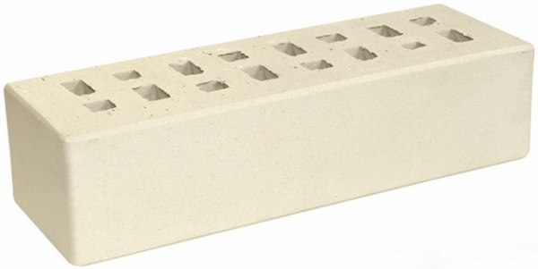 Кирпич клинкерный Белый Венеция гладкий 250х85х65 М-300 – 1