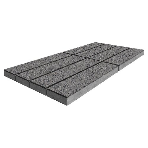 Изображение тротуарная плитка steinrus гранада каспий, backwash, 80 мм