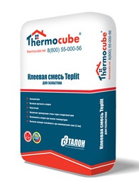 Изображение клей для блоков "teplit"  thermocube® 25 кг