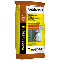 Штукатурка цементно-известковая Weber Vetonit 414 25 кг – 1