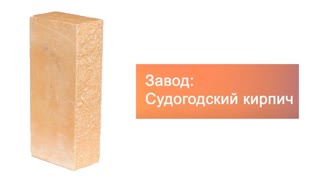 Кирпич гиперпрессованный одинарный М-250 желтый рустированный ложок  – 8
