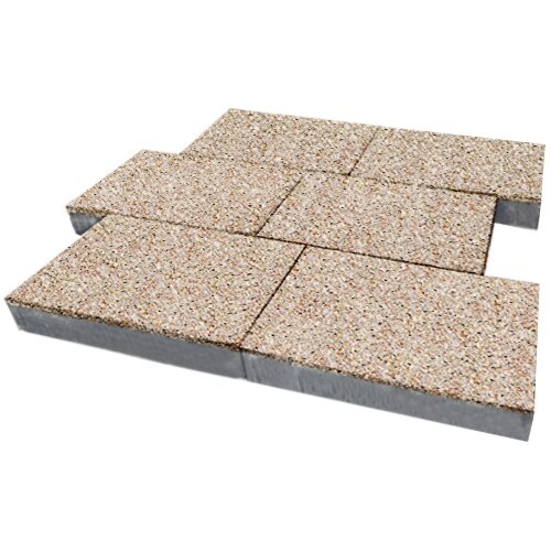Изображение тротуарная плитка steinrus парк плейс грейзен, backwash, 80 мм