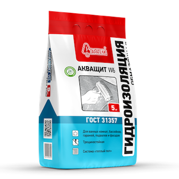 Гидроизоляция обмазочная Акващит СТАРАТЕЛИ 5 кг – 1