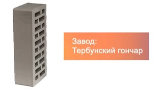 Кирпич облицовочный Титановый одинарный гладкий Тербунский гончар – 8