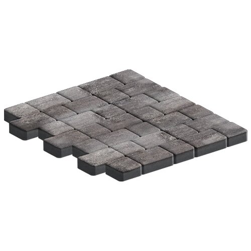 Изображение тротуарная плитка steinrus инсбрук альт дуо colormix умбра, гладкая, 60 мм