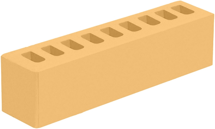 Кирпич облицовочный янтарь гладкий ИК-2 М-150 Голицыно – 1