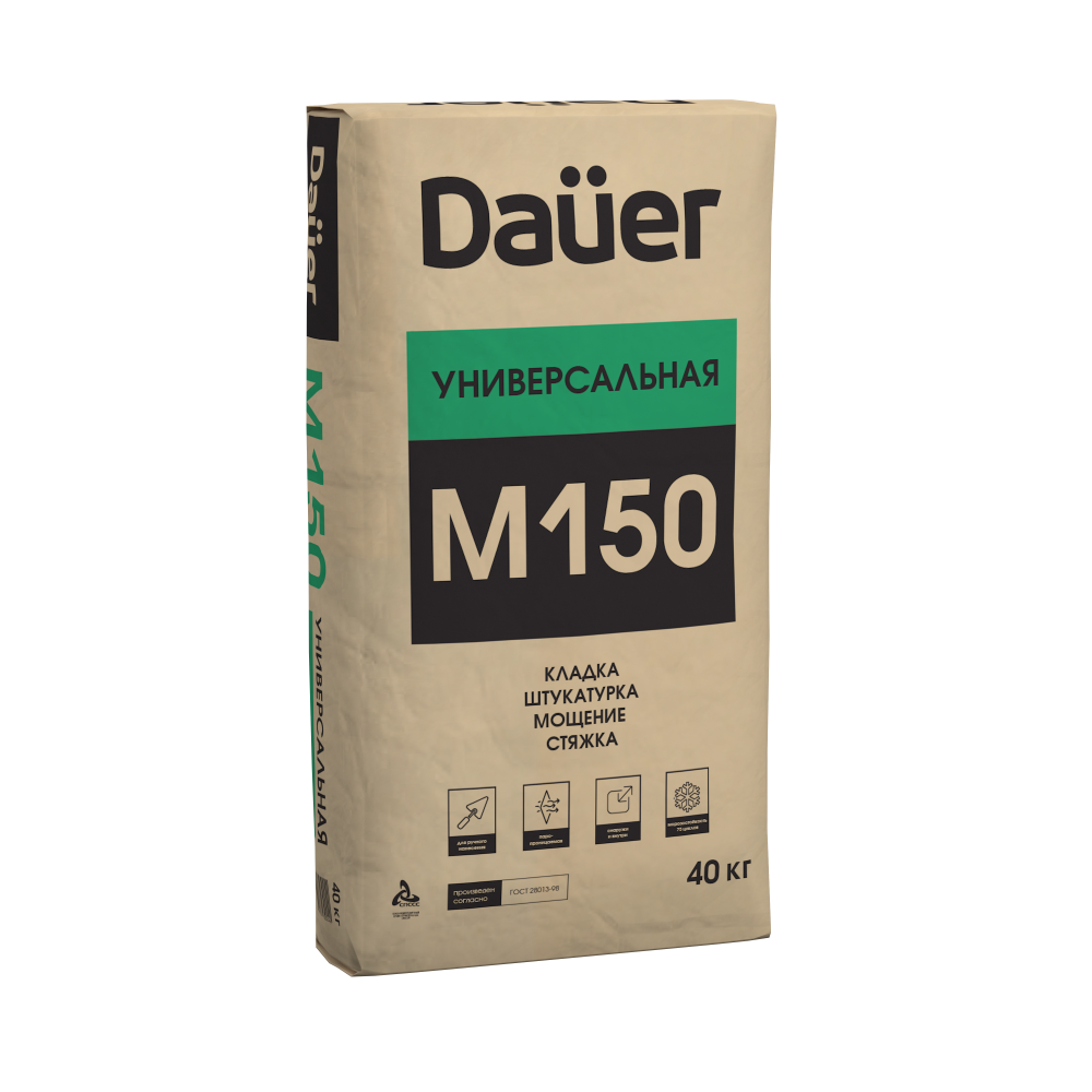 Изображение универсальная смесь dauer м-150 40 кг (пмд -15 с)