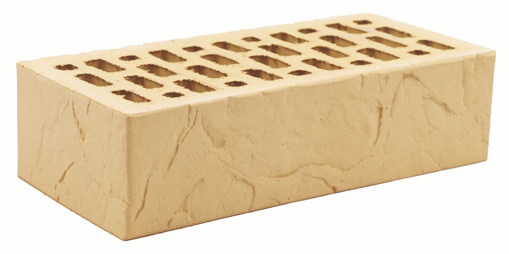 Кирпич облицовочный ваниль одинарный Сахара М-150 Магма – 1