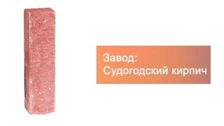 Кирпич гиперпрессованный брусок М-250 красный рустированный ложок  – 7