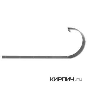 Изображение крюк карнизный standart, металл, цвет пломбир