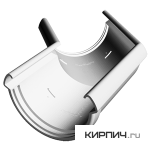 Угол желоба внутренний, 90°  – 1