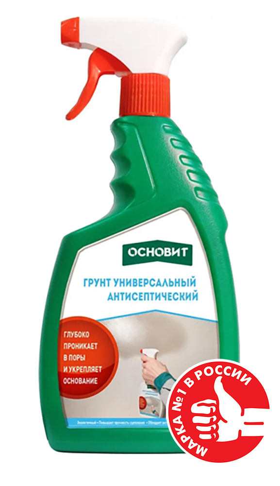 Изображение грунт универсальный антисептический основит унконт lp51 а 0,75 л
