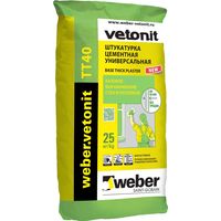 Изображение штукатурка универсальная  weber vetonit тт40 25 кг