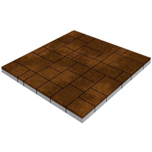 Изображение тротуарная плитка steinrus инсбрук альпен colormix бомонт, native, 60 мм