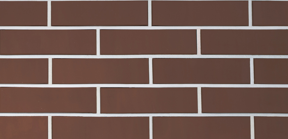 Кирпич облицовочный шоколад полуторный евро гладкий М-175 Керма – 1