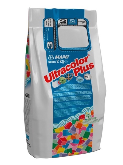 Изображение затирка цементная mapei ultracolor plus №100 белая 2 кг