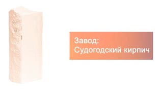 Кирпич гиперпрессованный одинарный М-250 слоновая кость рустированный угол  – 4