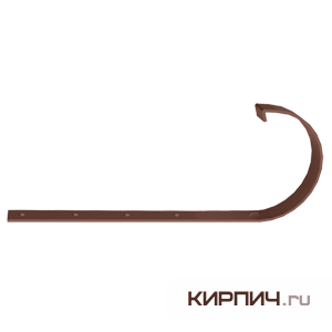 Изображение крюк карнизный standart, металл, цвет шоколад