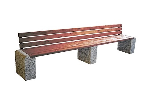 Изображение лавка steinrus new city back plus pure
