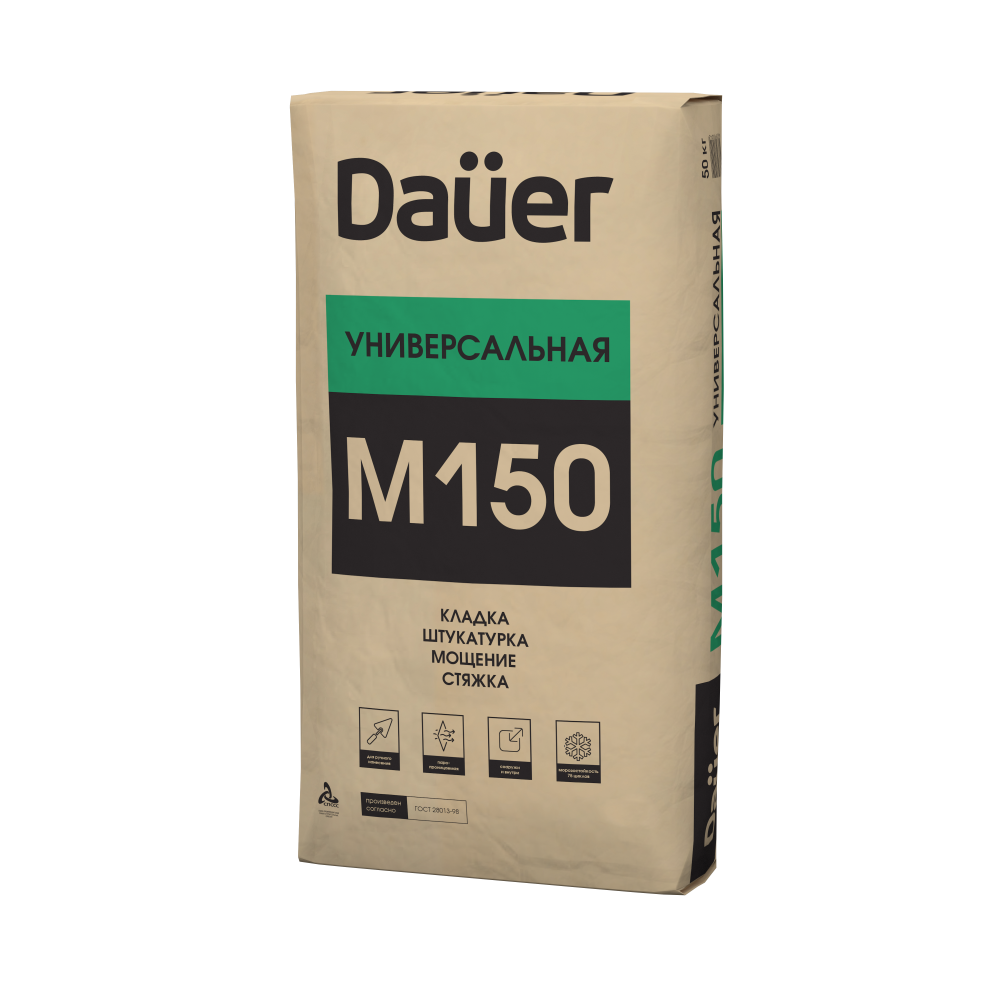 Изображение универсальная смесь dauer м-150 30 кг 