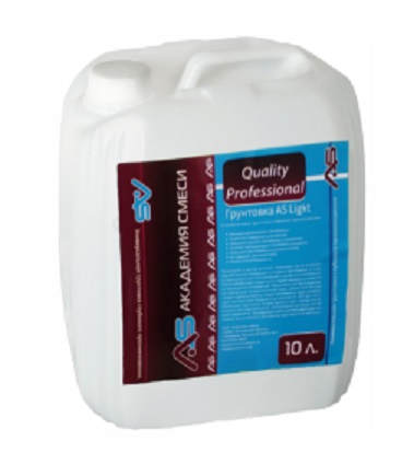 Изображение грунтовка глубокого проникновения «quality professional» as light, 10л