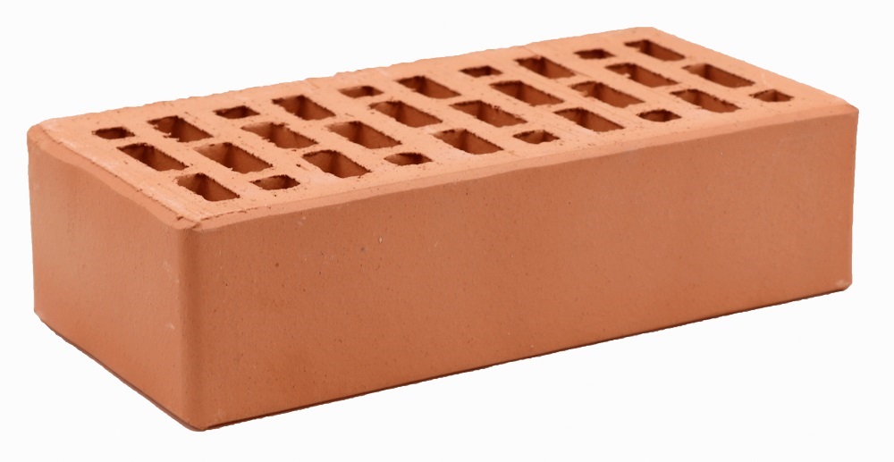 Кирпич облицовочный сафари одинарный гладкий М-150 Ярославль – 1