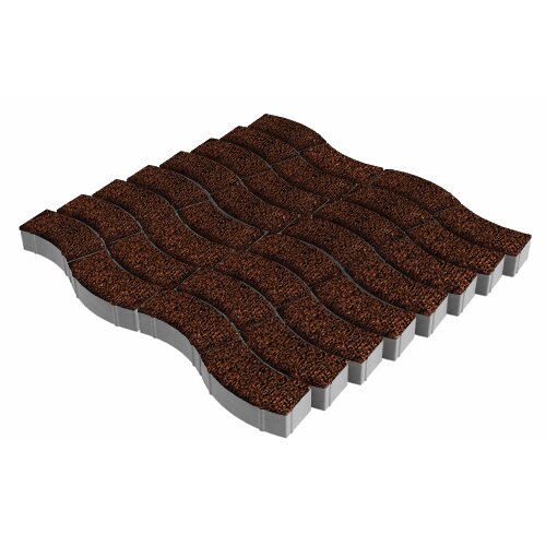 Изображение тротуарная плитка steinrus аксио таймыр, backwash, 80 мм