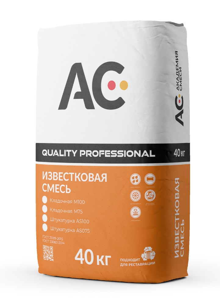 Изображение штукатурка «quality professional» as100 (реставрационная), 40кг