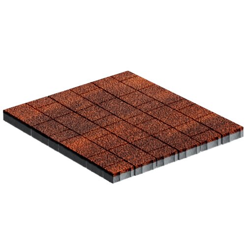 Изображение тротуарная плитка steinrus новый город лион colormix брук, old-age, 60 мм