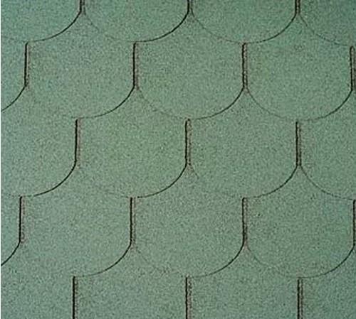 Гибкая черепица Tegola Nordland Антик Зеленый – 1